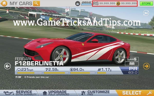 Real Racing 3 Cheats Proof