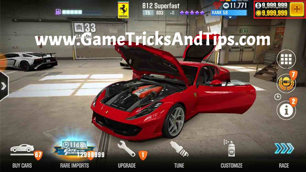 CSR Racing 2 2024 Cheats Proof